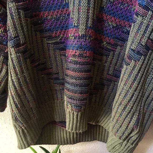 Abstract Knit Sweatshirt - Picture 3 of 5